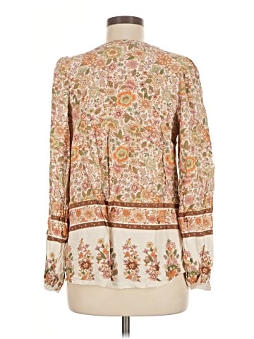Blu Pepper Long Sleeve Blouse (view 2)