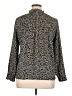 J.Crew Mercantile 100% Polyester Polka Dots Black Long Sleeve Blouse Size 14 - photo 2