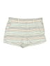 Gap 100% Cotton Stripes Ivory Shorts Size 10 - photo 1