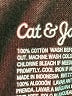 Cat & Jack 100% Cotton Tie-dye Black Active T-Shirt Size X-Small  4/5 - photo 5