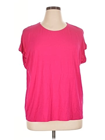 Green Envelope Short Sleeve Top (view 1)