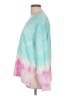 Kokun 100% Cotton Tie-dye Teal Pullover Sweater Size L - photo 5