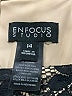 En Focus Studio 100% Polyester Black Cocktail Dress Size 14 - photo 7
