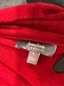 Neiman Marcus 100% Cashmere Red Cardigan Size L - photo 7
