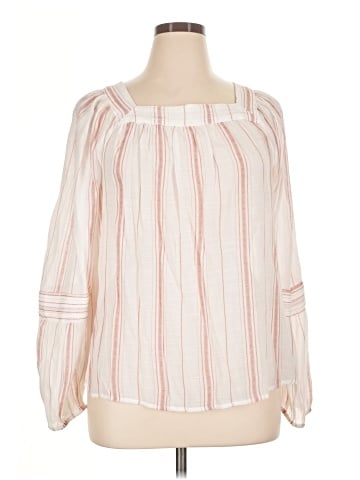 LC Lauren Conrad 3/4 Sleeve Blouse (view 1)