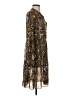 BCBGMAXAZRIA 100% Polyester Print Brown Casual Dress Size XS - photo 4