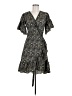 Max Studio Paisley Gray Black Cocktail Dress Size M - photo 1