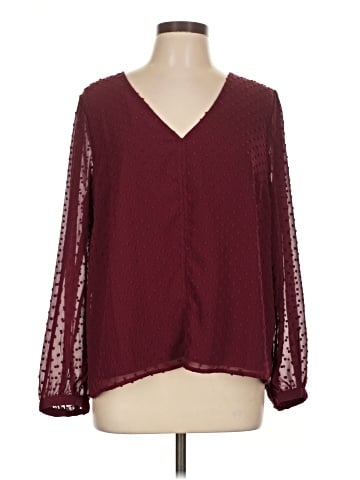 J.Crew Factory Store Long Sleeve Blouse (view 1)
