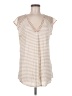 Little Yellow Button 100% Polyester Ivory Sleeveless Blouse Size L - photo 1