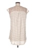 Little Yellow Button 100% Polyester Ivory Sleeveless Blouse Size L - photo 2