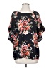 Umgee Black 3/4 Sleeve Blouse Size S - photo 1