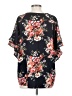 Umgee Black 3/4 Sleeve Blouse Size S - photo 2