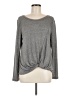 Zella Gray Long Sleeve T-Shirt Size M - photo 1
