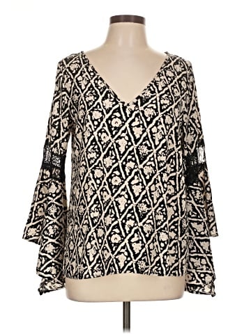 Sage Long Sleeve Blouse (view 1)