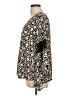 Sage 100% Polyester Black Long Sleeve Blouse Size L - photo 5