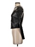 Aqua 100% Polyurethane Black Long Sleeve Top Size XS - photo 5