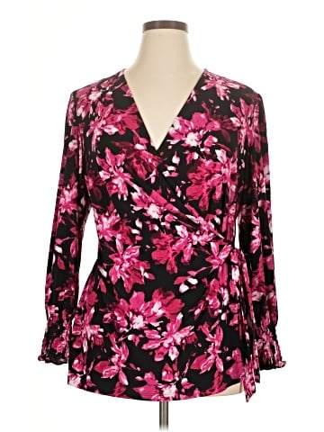 Anne Klein 3/4 Sleeve Blouse (view 1)
