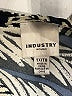 Industry 100% Polyester Tropical Blue Short Sleeve Blouse Size 1X - photo 7