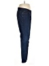 Eileen Fisher Solid Blue Jeans Size 10 - photo 4