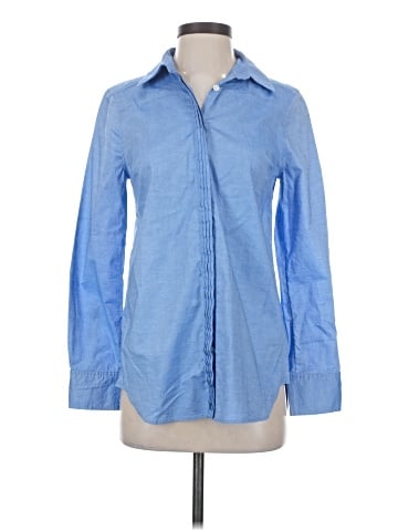 White House Black Market Long Sleeve Button-Down Shirt (view 1)