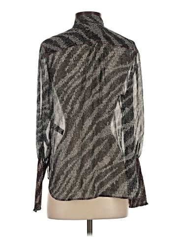 Rag & Bone Long Sleeve Silk Top (view 2)