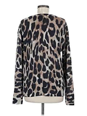Skull Cashmere Long Sleeve Blouse (view 2)