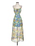 Bailey Rose 100% Polyester Paisley Yellow Cocktail Dress Size S - photo 1