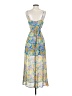Bailey Rose 100% Polyester Paisley Yellow Cocktail Dress Size S - photo 2