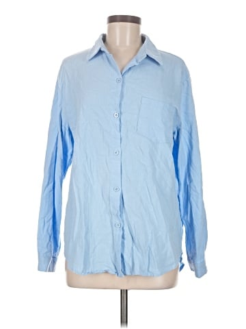 Unbranded Long Sleeve Button-Down Shirt (view 1)