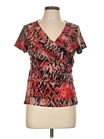 Style&Co Short Sleeve Blouse (view 1)