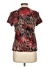 Style&Co 100% Nylon Red Short Sleeve Blouse Size L (petite) - photo 2