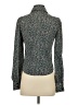 Monki Floral Green Long Sleeve Blouse Size XS - photo 2