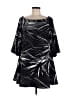 H By Halston 100% Polyester Black Casual Dress Size 6 - photo 1