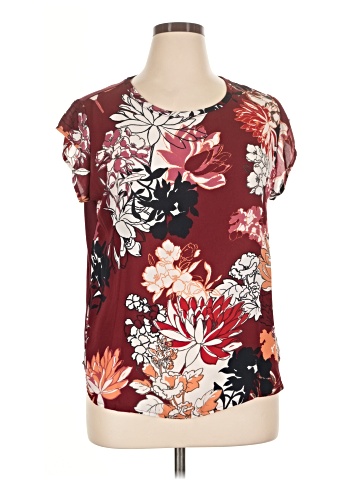 Van Heusen Short Sleeve Blouse (view 1)