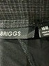 Briggs Chevron-herringbone Black Dress Pants Size 16 - photo 4