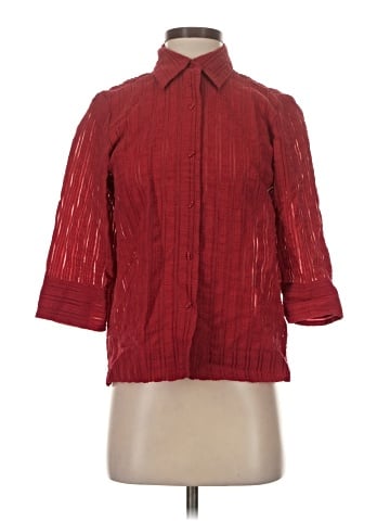 Jh Collectibles 3/4 Sleeve Button-Down Shirt (view 1)