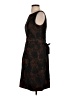 Talbots Graphic Brown Cocktail Dress Size 4 - photo 5