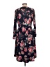 Unbranded Floral Black Casual Dress Size L - photo 2