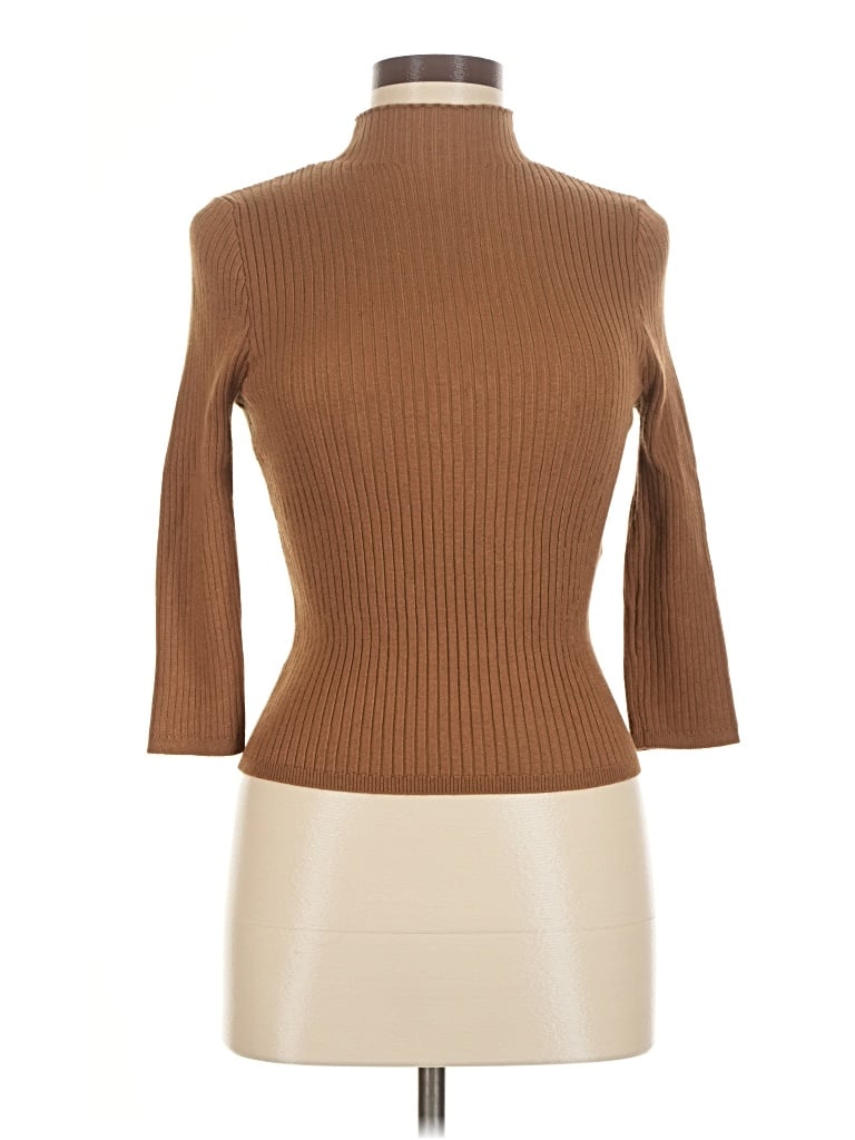 Pre-owned Bagatelle Turtleneck Sweater In Brown