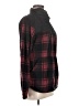 Columbia 100% Polyester Plaid Black Red Turtleneck Sweater Size M - photo 1