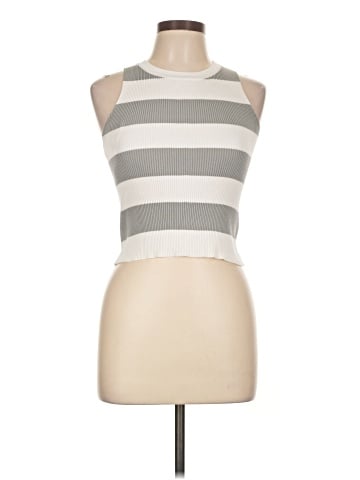 Happily Grey Sleeveless T-Shirt (view 1)