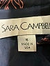 Sara Campbell 100% Polyester Paisley Black Casual Dress Size 6 - photo 7