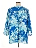 BEAUTIFUL 100% Polyester Blue 3/4 Sleeve Blouse Size XL - photo 2