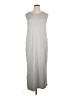 Unbranded Solid Gray Casual Dress Size XL - photo 1