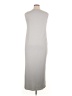 Unbranded Solid Gray Casual Dress Size XL - photo 2