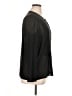 Cos Black Long Sleeve Silk Top Size 14 - photo 4