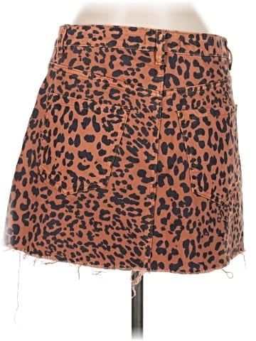We the Free Denim Skirt (view 2)