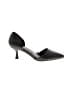 H By Halston Solid Black Heels Size 7 1/2 - photo 1