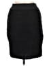 H&M 100% Polyester Solid Black Formal Skirt Size 6 - photo 2