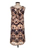 Paraphrase 100% Polyester Print Tan Casual Dress Size 2 - photo 2